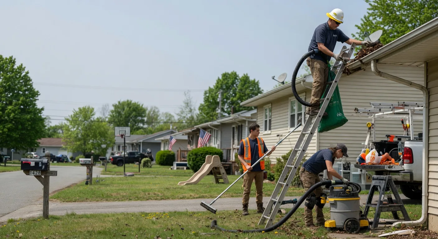 Gutter Installation in Cohoctah, MI near me
